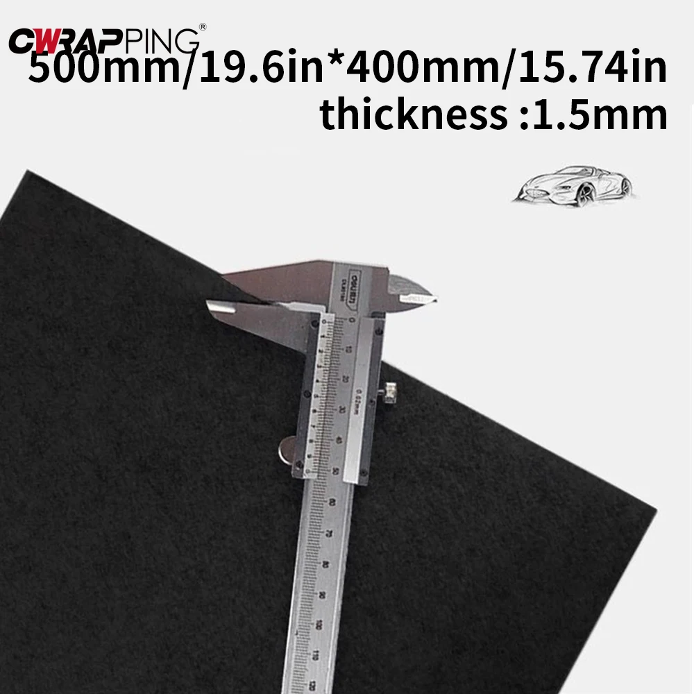 Tappetino per auto usa e getta universale Tappetino per tappeti automobilistici anteriori posteriori Tappetini resistenti allo sporco per accessori per furgoni SUV sedani - Image 4