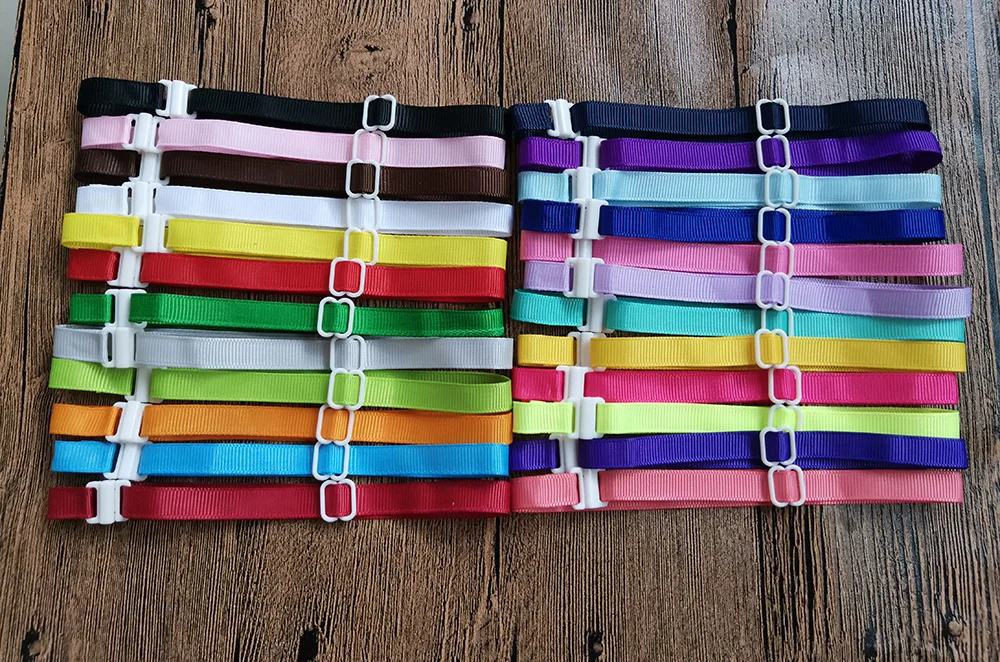 100 PCS 개 목걸이 개 나비 넥타이 조정 가능한 리본 작은 개 나비 넥타이 애완 동물 개 손질 액세서리 소형-대형 개 용품