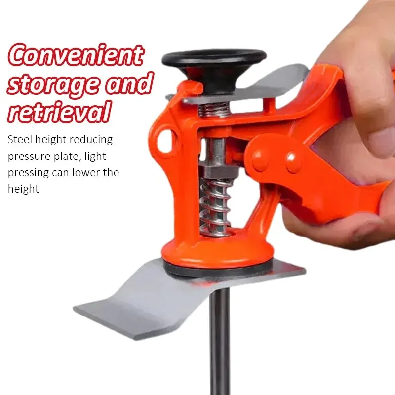 Tile Height Regulator Jack-up Device One-column Tile Height Elevator Tile Elevation Locator Crowbar Tools