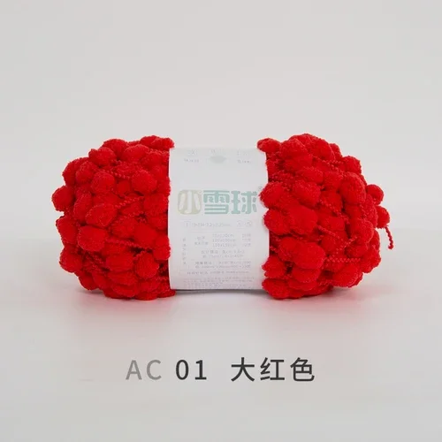 100g/top renkli orta boy iplik yumuşak ponpon büyük gökkuşağı kalın iplik pamuk DIY malzeme el örgü tığ örgülü battaniye