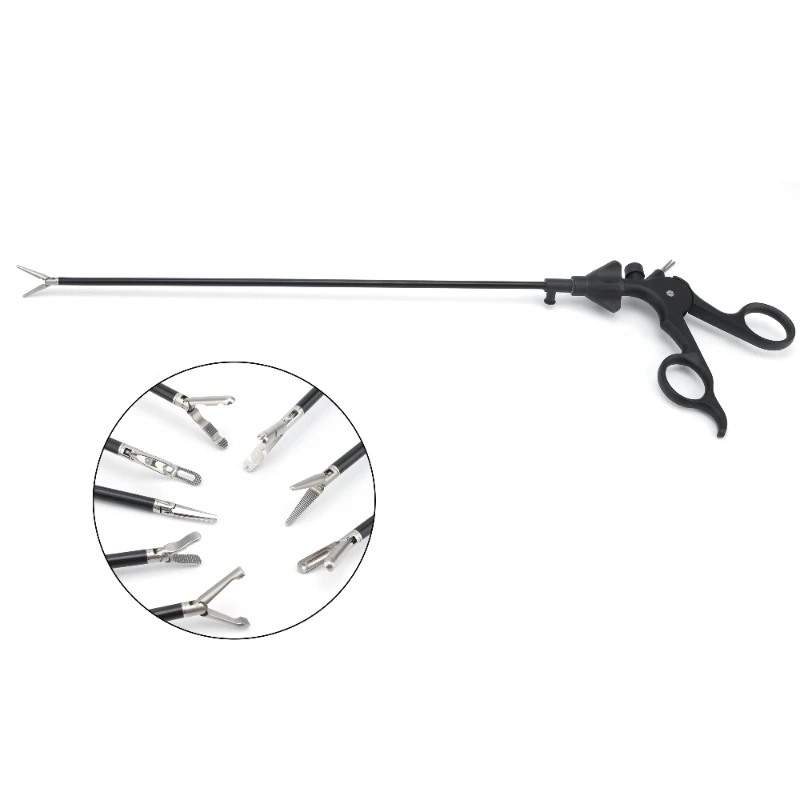

Autoclavable Grasper Dissecting Forceps Laparoscopic Forceps Fenestrated Grasping Forceps Fenestrated Atraumatic Grasper