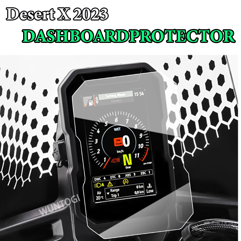 

For Ducati DesertX 2022 Accessories New Motorcycle Scratch Cluster Screen Dashboard Protection Instrument Film Desert X