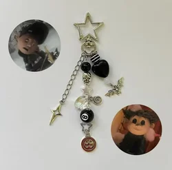 Whimsical Coraline - Inspired Phone Charms (Black)