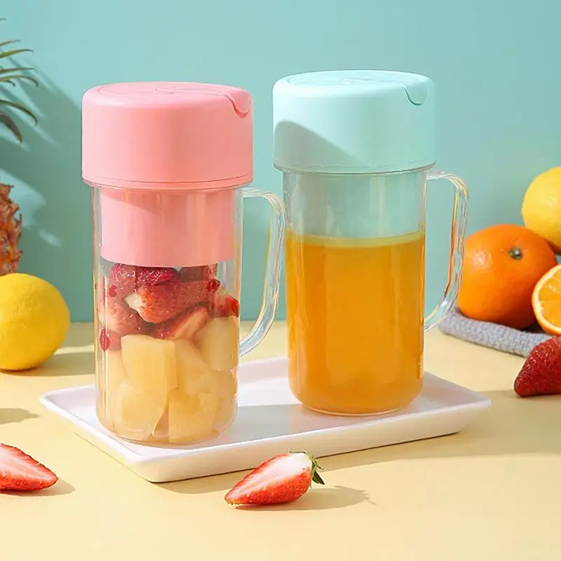 Blending Bottles Electric Portable Cup Juicer Bottle With USB Charging And  Straw Drink Cup For Women