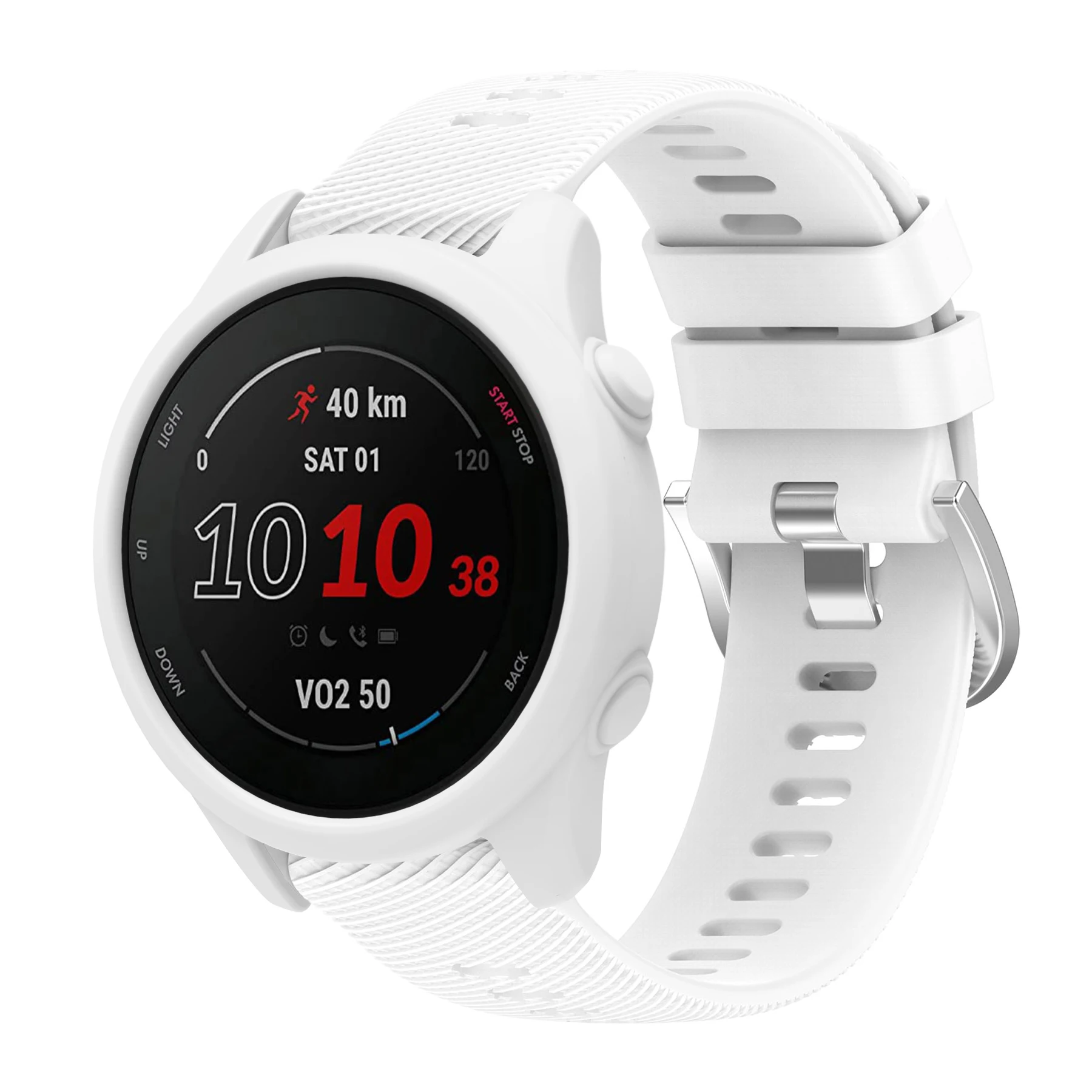 Silicone Sport Watchband and Case Set