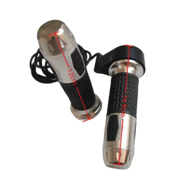 Acceleratore moto elettrica semplice manubrio elettrico E bici in lega di alluminio acceleratore Scooter elettrico maniglia del Gas