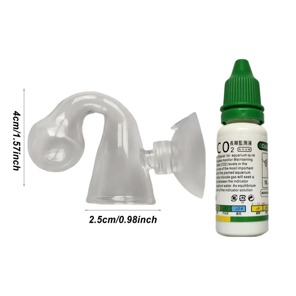 Aquarium CO2 Indicator Solution 15ml Fish Tank Long-Term Monitor CO2 thumbnail 2
