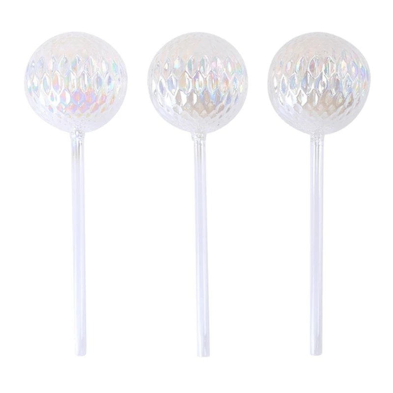 

Glass Plant Watering System Device Colorful Ball Self Watering Planter Insert Glass Automatic Plant Waterer for Garden new