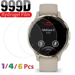 Premium Soft TPU Hydrogel Screen Protector Film - Quantity - 6 Pcs Film (Garmin Vivoactive 3)