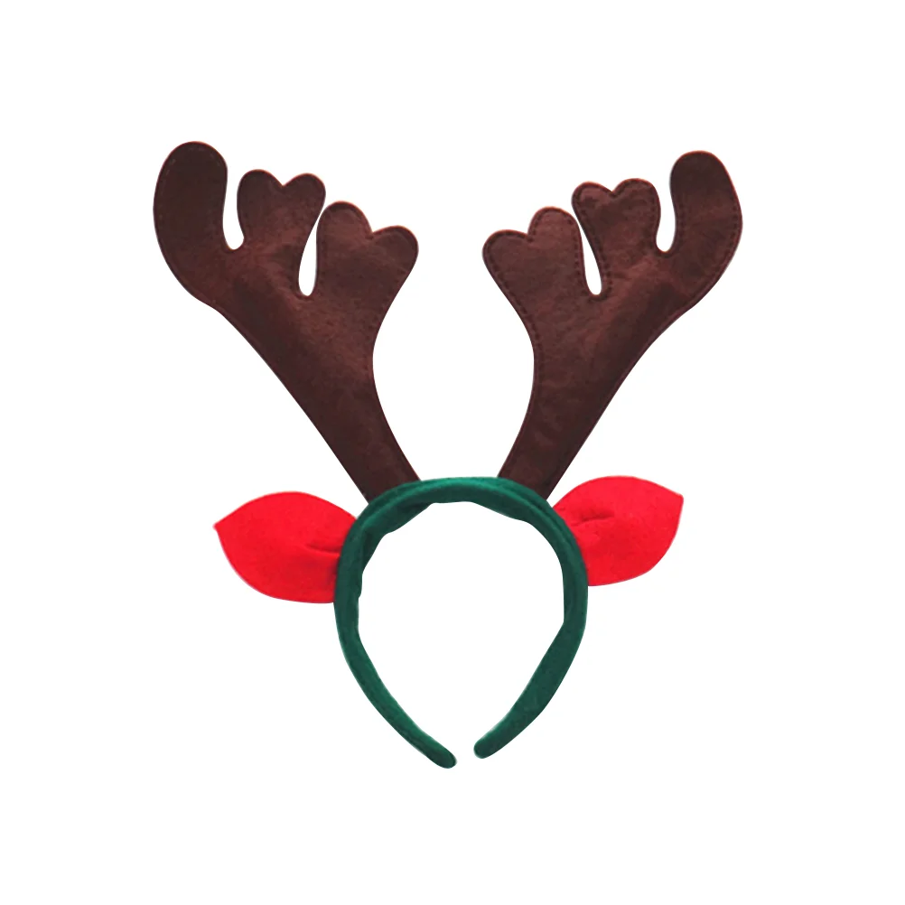 

Hair Accessories Miss Pins Christmas Cartoon Headwear Headband Reindeer Antlers
