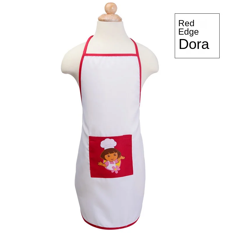 

Children's Home Apron Kindergarten Cartoon Chef's Dress