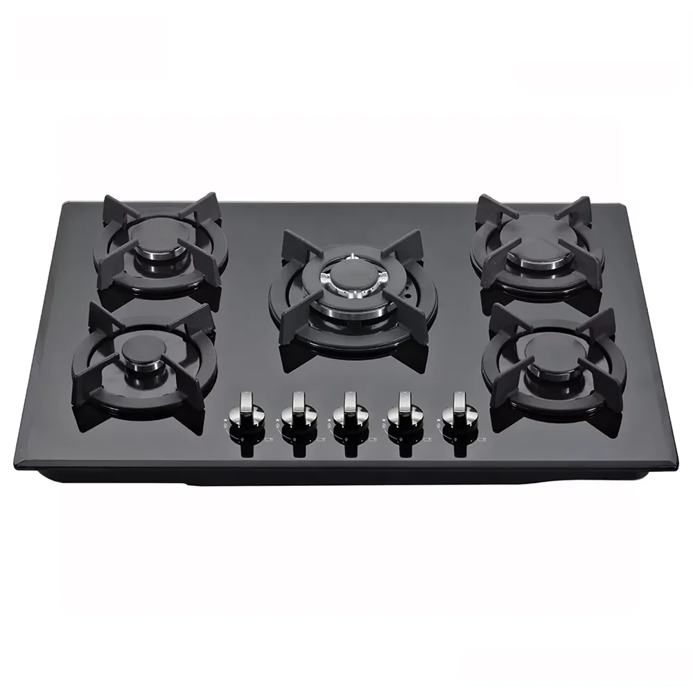 Built-in Tabletop Gas Cooktop, 1 Electric Oven with 4 Burners, Multi-head Home Gas Cooktop, Home Kitchen