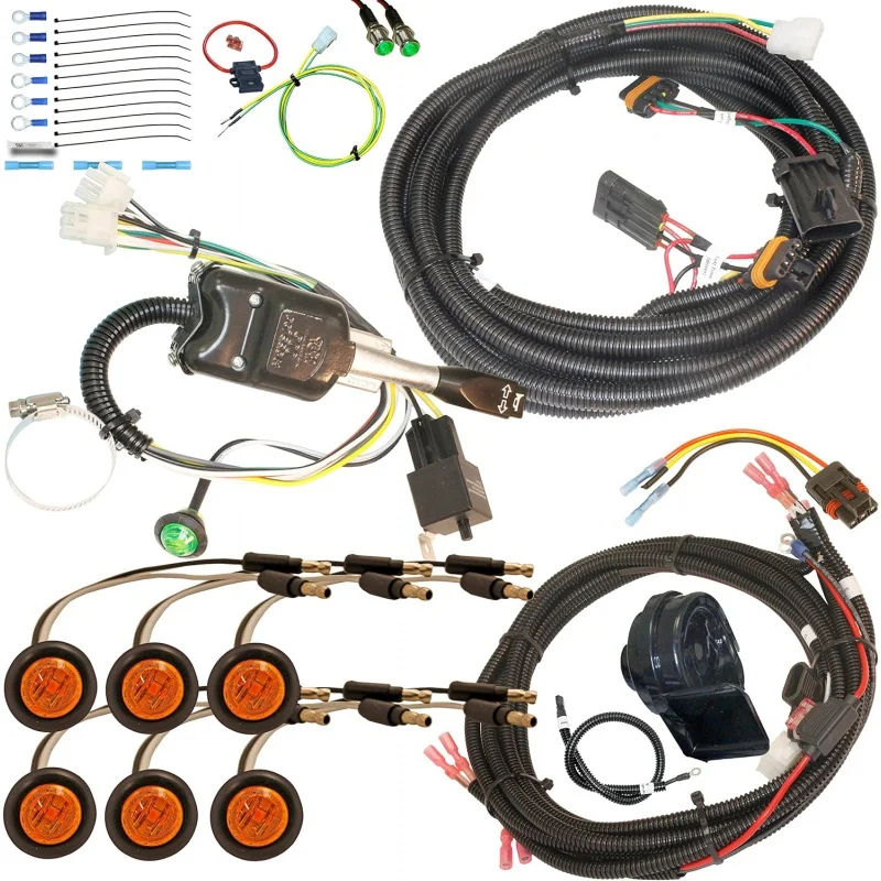 

MCSADVENTURES Plug And Play Street Legal Turn Signal Kit With Horn And Hazard For 2019 Polaris Ranger 1000, 2015 RZR 900 S, Tr