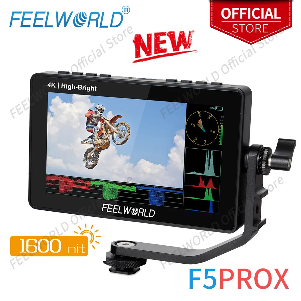 

Монитор для цифровой зеркальной камеры FEELWORLD, 5,5 дюйма, 1600 нит