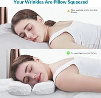 Memory Foam Face Relaxed Wrinkle Prevention flawless face pillow anti wrinkle 1