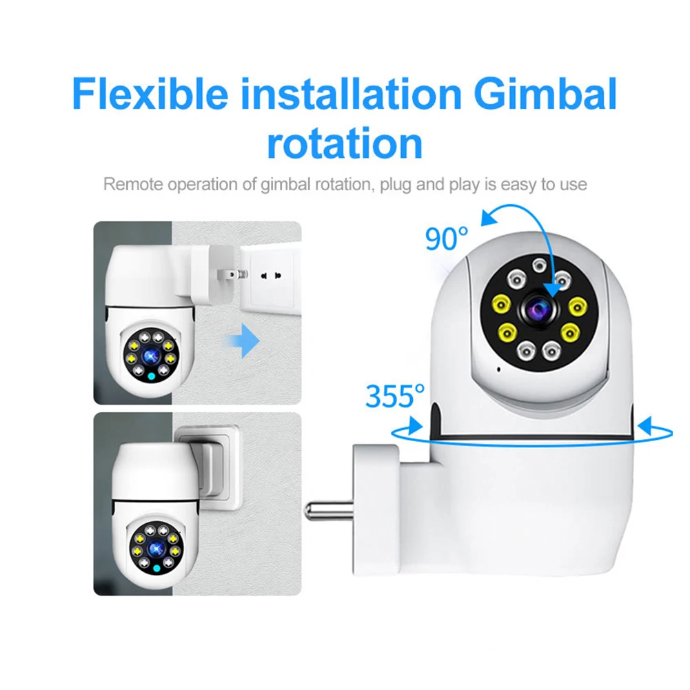 2.4G  ߰ ð ̺ , 2MP 1080P HD   IP ī޶, EU ÷