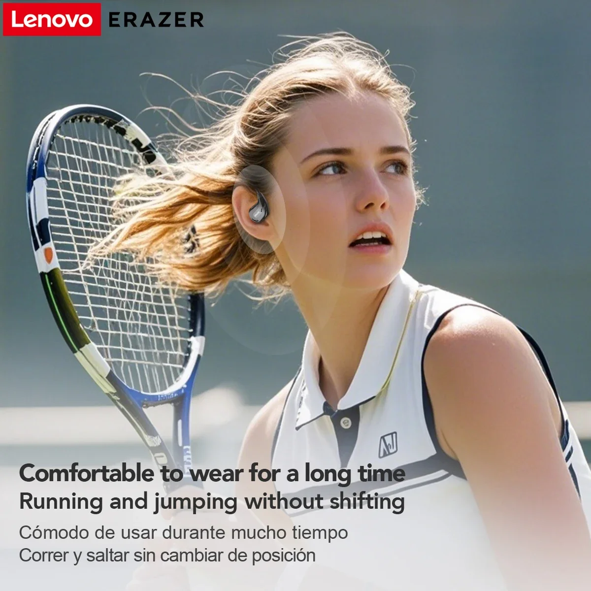 ERAZER XT66pro OWS Wireless Headphones Bluetooth 5.4 Earphones with Mic OWS Sports Headsets IPX5 Earhook AI translator Earbuds 6