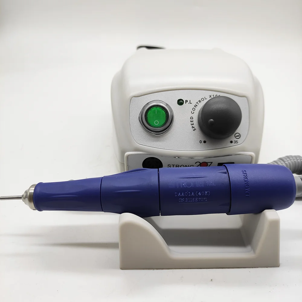 Electric Nail Drill Strong 210 207B Manicure Machine Pedicure Nails Tools 40000 rpm 105L Handpiece Nail File Equipment 2