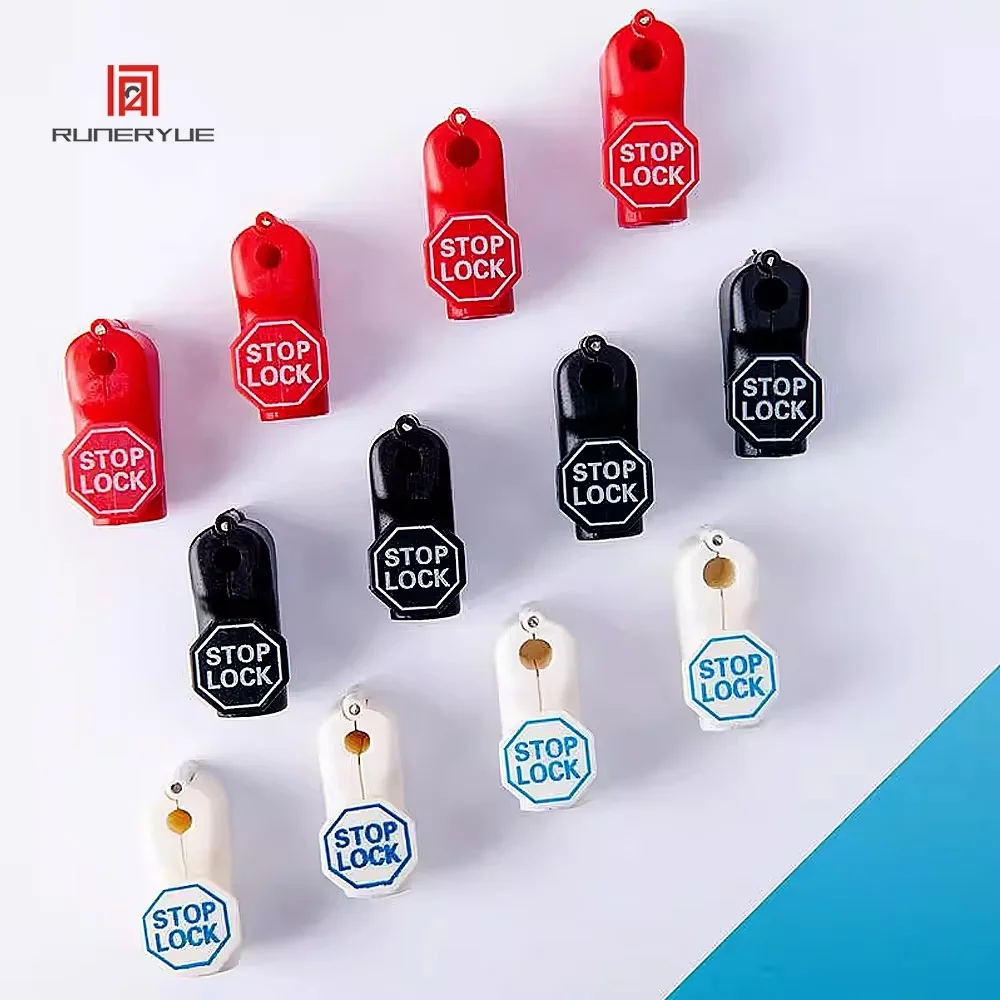 EAS Security Tag 6mm Stop Lock Hooks Anti-Theft Display Hook Stoplock for Retail Inventory Protection 100 Pcs security tag accessory