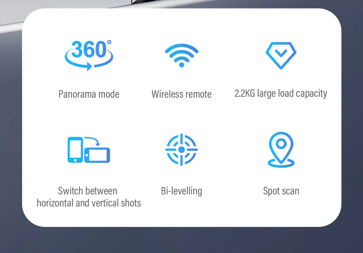 M4PRO Pan Tilt Ptz Panoramic Time-lapse Photography 360-degree Rotating Electric