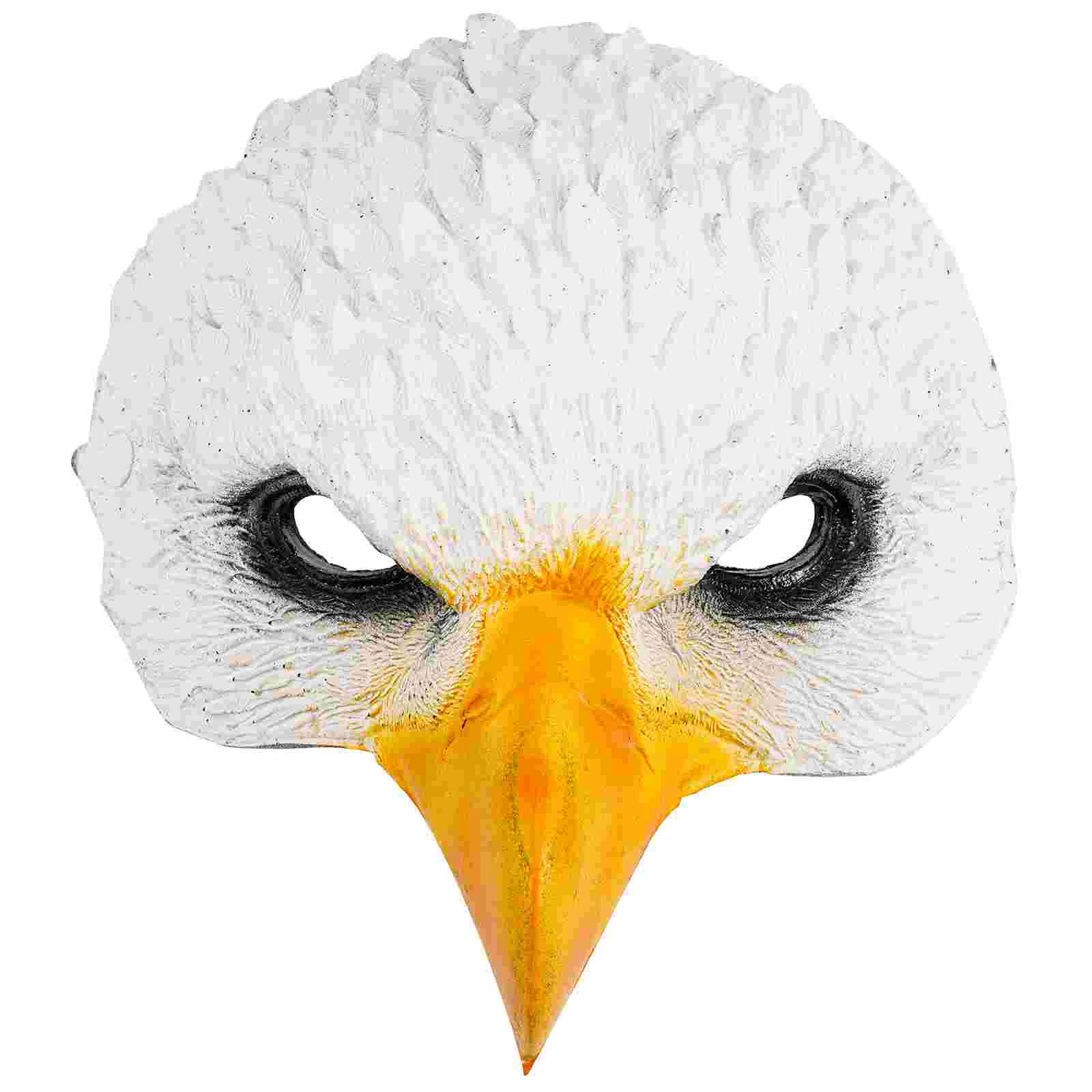

Anilmal Half Face Mask Bird Mask Carnival Masquerade Party Mask Leather Eagle PU Mask Cosplay Costume Dress Up 25x20cm