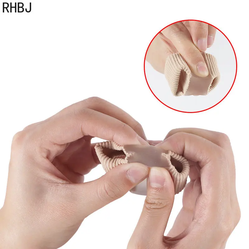 Toe Separator 1Pcs Silicone Finger Separator Bunion Valgus Corrector Thumb Correction Straightener Foot Care Orthopedic