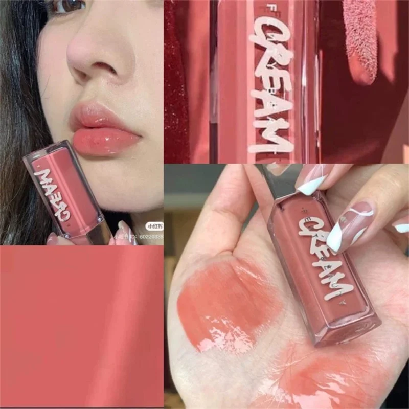 Fenty Beauty Transparent Lip Glaze Color Mirror Shine Glitter Lip Gloss Balm Sexy Lip Plumper Kosmetyki do makijażu Płynna pomadka do ust