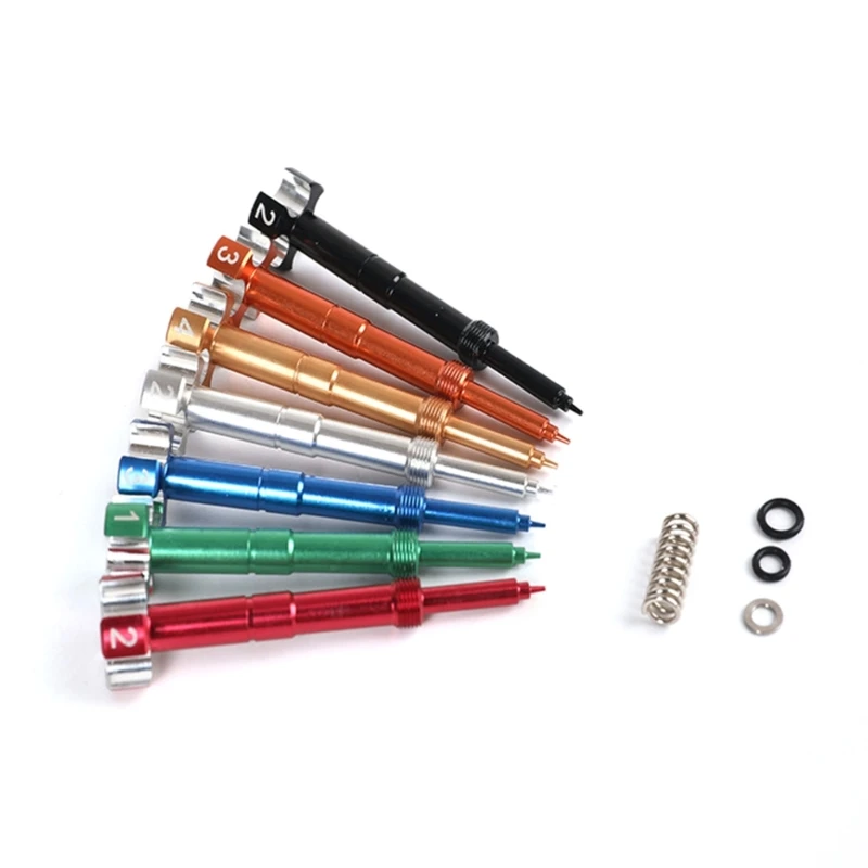 Air Fuel Mixture Screw Set for FCR PWK Carburetor Pilot- Screw Adjuster for CRF- TRX-YZF Motorcycle Dit Pit Bike ATV