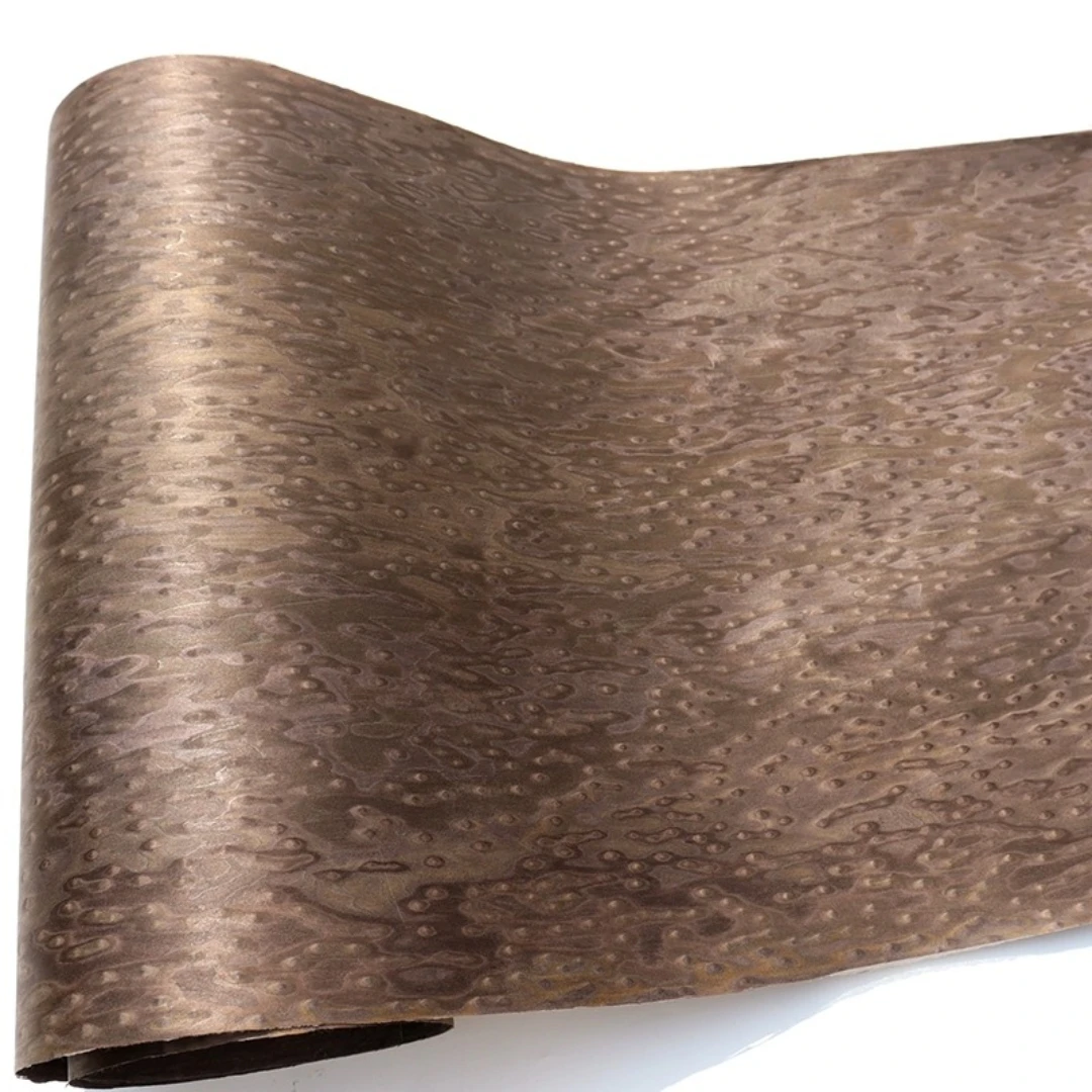 58x250cm Cat's Eye Engineered Wood Veneer for Durable Surface Applications in Furniture Renovation & Wall Decoration Solutions