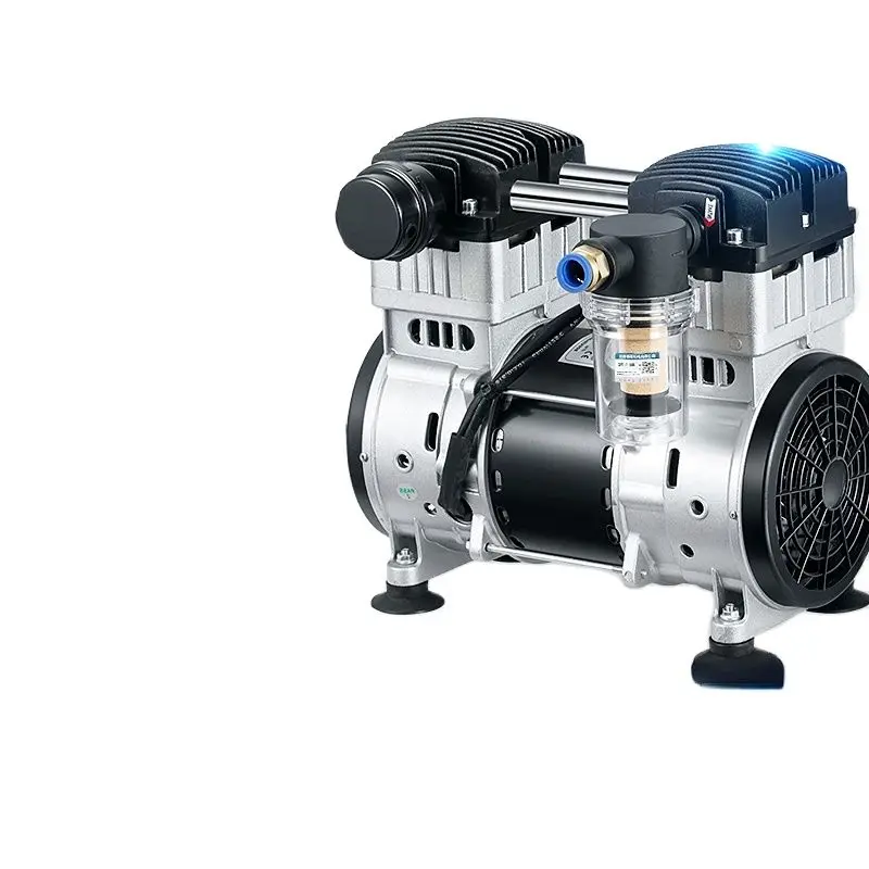 

220V Vacuum Pump for Industrial Small Oil-Free Silent Vacuum Pump Pumping Laboratory Vacuum Pump Negative Pressure Air Pump