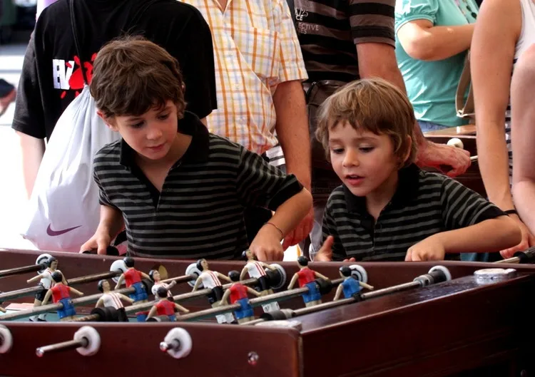 Professional Quality Foosball Table Adults Play Kicker Table Football Soccer Game