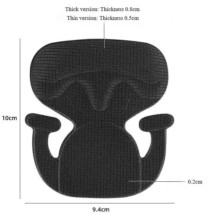 Adhesive Free Heel Patch Insoles Patch Heel Pads for Sport Shoes Back Adjustable Size Antiwear Feet Pad Cushion Insert Insole