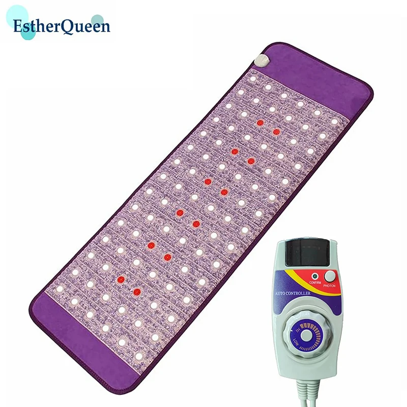 Far-infrared Hot Compress Red Light Pad, Small Crystal Negative Ions and Ceramic Tourmaline are Used to Relieve Physical Fatigue