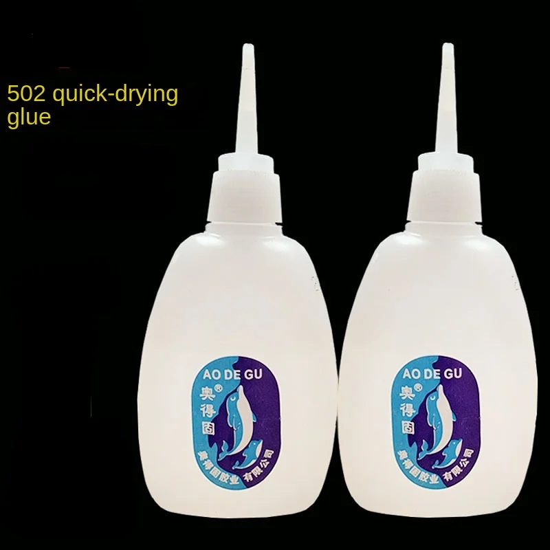 StrongInstantSuperGlue502AdhesiveLiquidForWoodRubberLeather