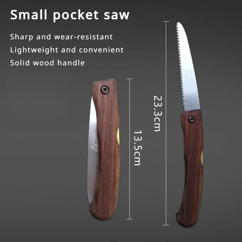 Mini Folding Multi Purpose Saw for Woodworking Camping Garden