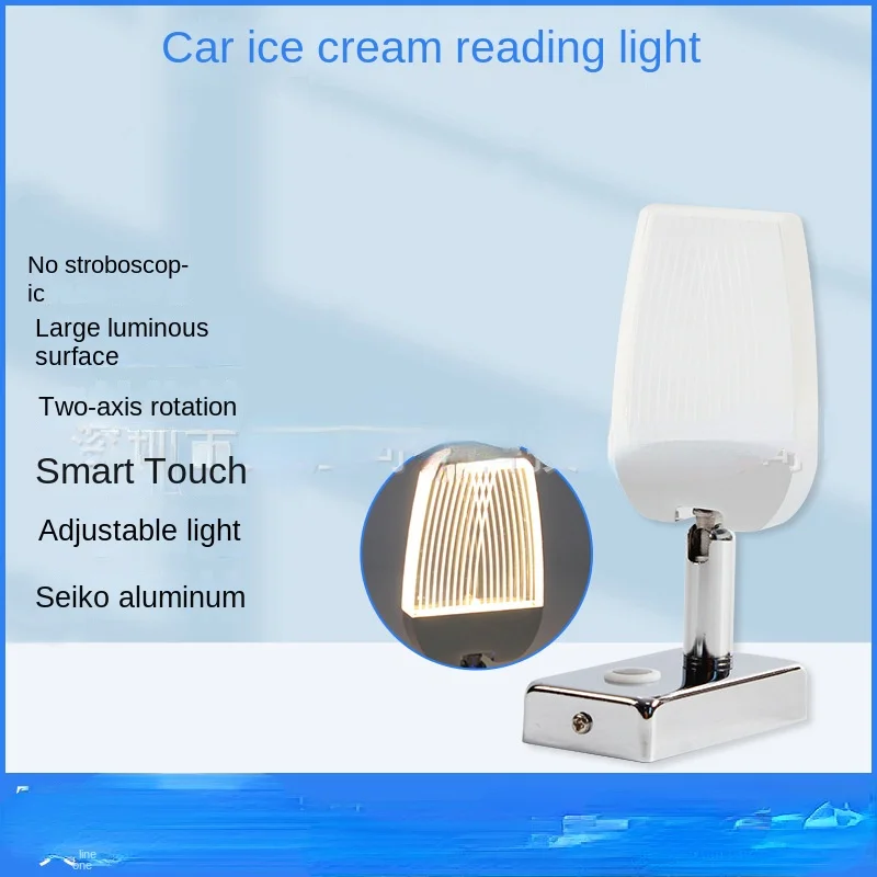 

RV refitting accessories can touch the adjustment switch 90 rotating LED reading lamp wall lamp home villa hotel