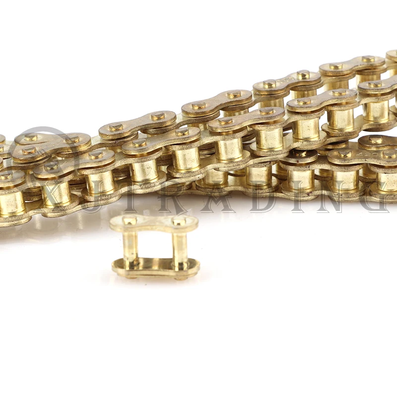 Motorcycle 420 Chain 102L/106L/108L/132L/140L Links For 50cc-150cc Motorbike Pit Dirt Bike Quad ATV Drive Chain spare parts