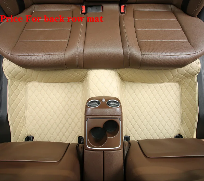 Luxury Diamond Design Custom Car Floor Mat - Premium Rug Foot Pad Auto Accessory