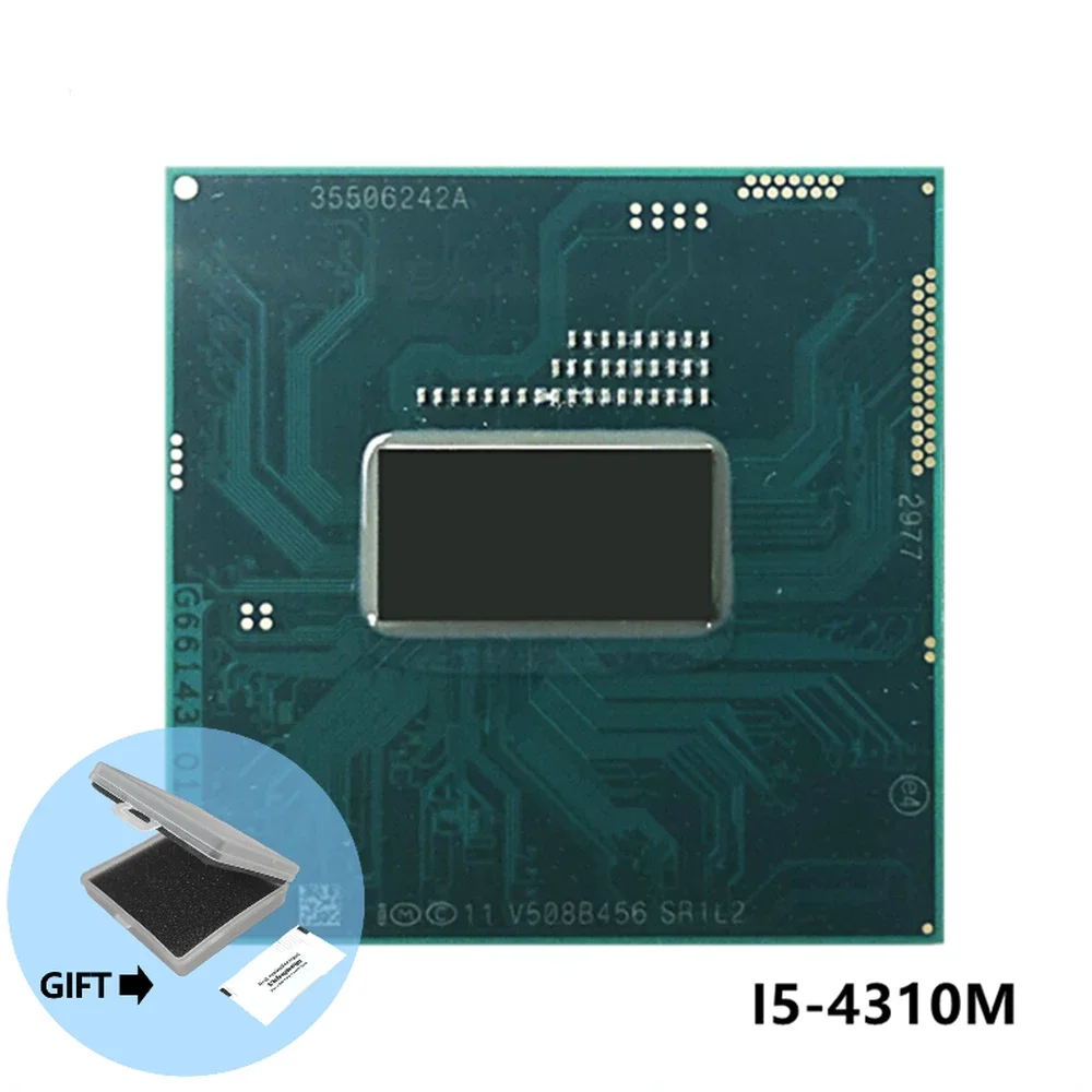 

Процессор Intel Core i5-4310M i5 4310M SR1L2 2,7 ГГц двухъядерный четырехпоточный 3M 37W Socket G3 / rPGA946B