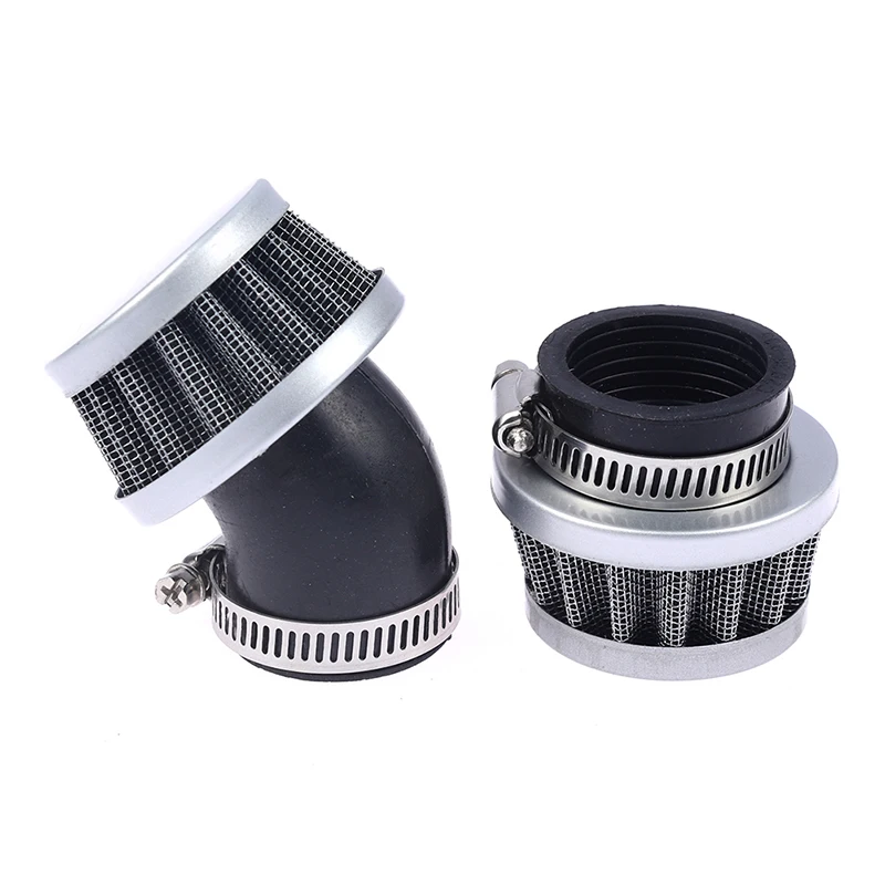 Motorcycle Air Filters 35mm Dirt Pit Bike Straight Curved Right Mini Air Filter air filter motorcycle air filter air filter cleaner