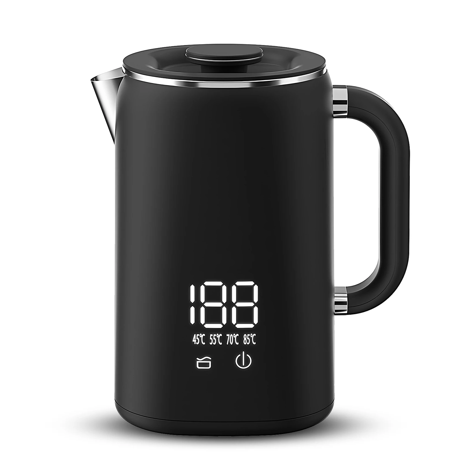 1.7L Electric Kettle Household Thermostatic Kettle Automatic Heat Preservation Teapot 304 Stainless Steel Liner Health Pot 220V