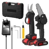 Portable Cordless Electric Pruning Shears Rechargeable Battery Powered Tree Branch Pruner Garden Clippers 25mm Cutting Diameter 2