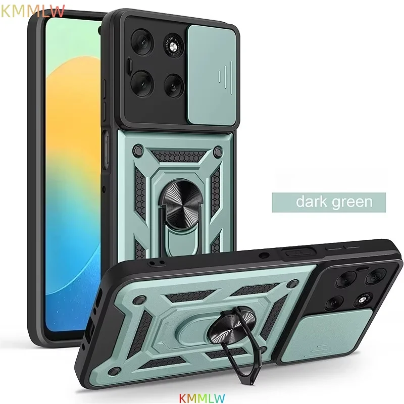 Shockproof Armor Case Phone Cover with Camera Lens Protection