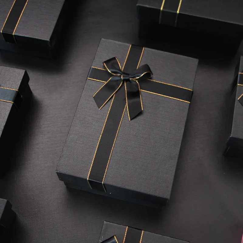 

2pcs Gift Box Birthday Party Boxes for Gifts Wedding & Engagement Candy Box Banquet Party Packaging Box Cardboard Box Carton