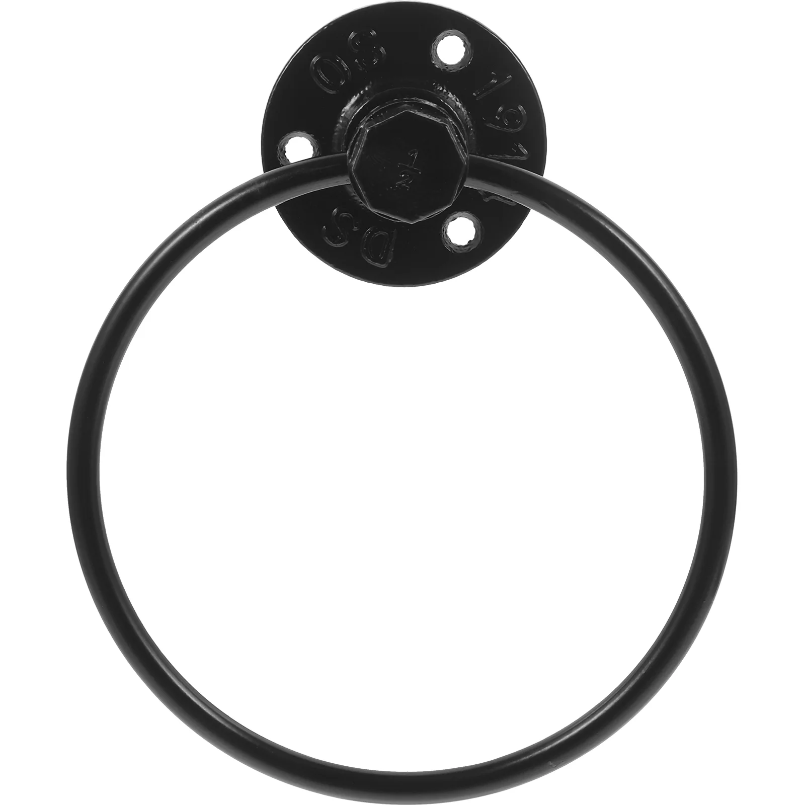 

American Style Retro Iron Hanging Ring Holder Bathroom Hardware Supplies Wall Mounted Towel