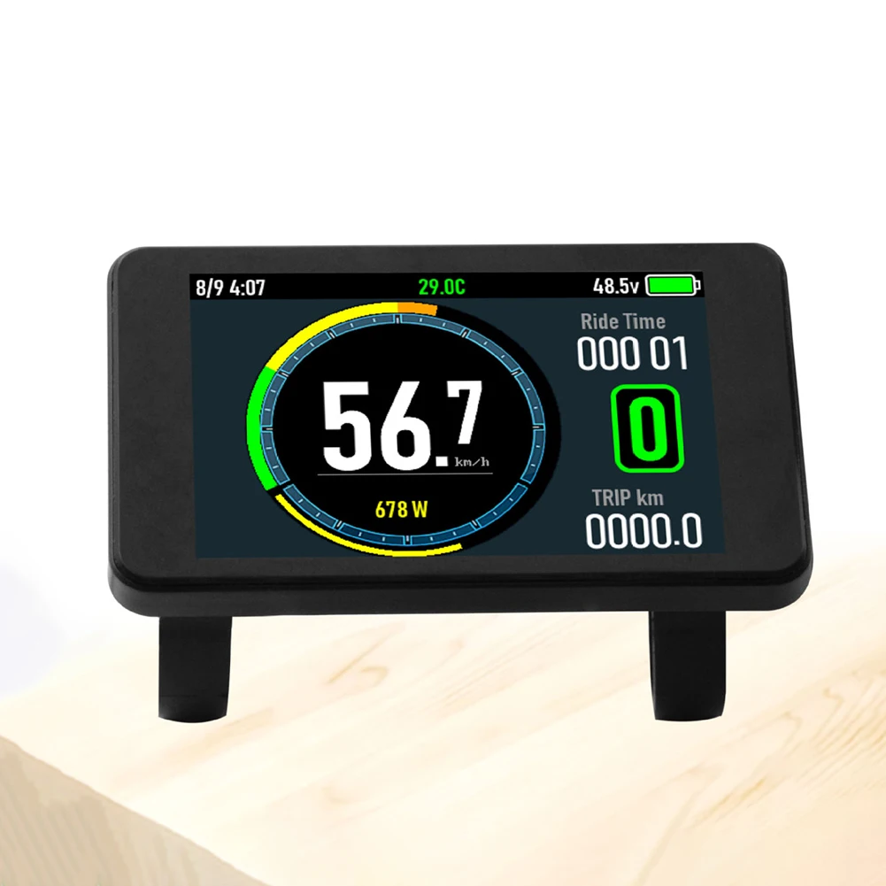 Bleiben Sie informiert während der Fahrt mit für 24 v7for 2v E-Bike T8 buntes LCD-Display für 2 5s kds bafang v5 für 2 kt Protokoll – Detail 12