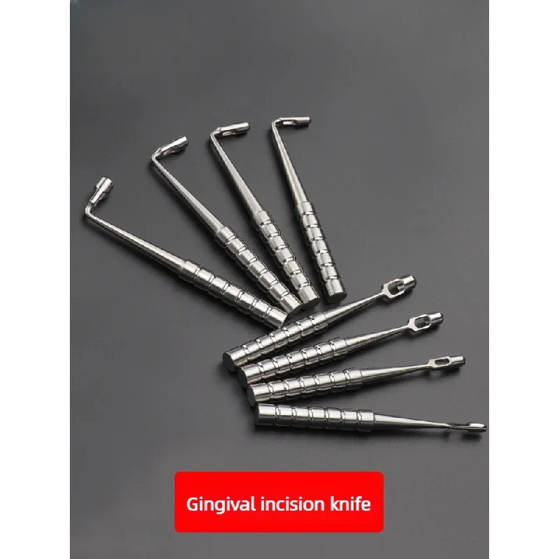 Punzón Gingival Dental, Herramientas de Perforación Mínimamente Invasivas, Instrumento Dental para Cirugía de Implantes Dentales y Circuncisión de Tejido