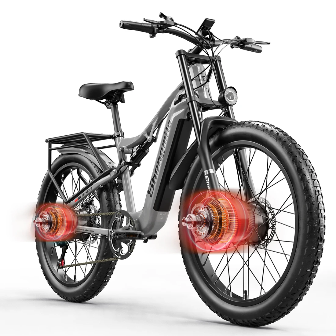 欧米で有名なShengmilo s600　電動E-BIKE_東京直接渡し限定 Shengmilo S600: Unleashing Dual Motor Dominance – Ebikes