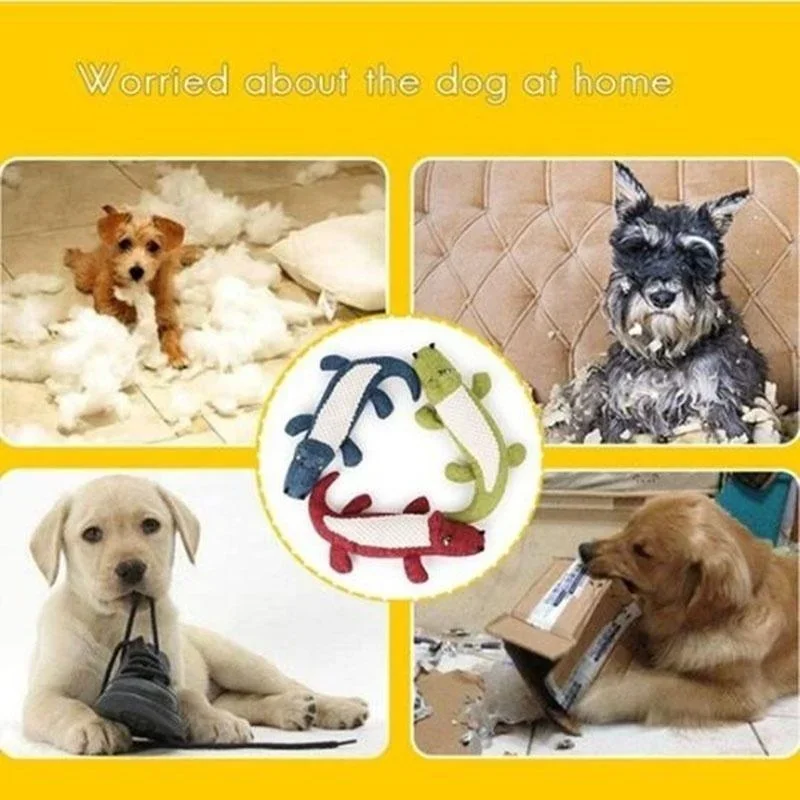 Pet Dog Toys Sound-Sounding Interactive Cartoon Animal Plush Toy Pet Supplies - 3