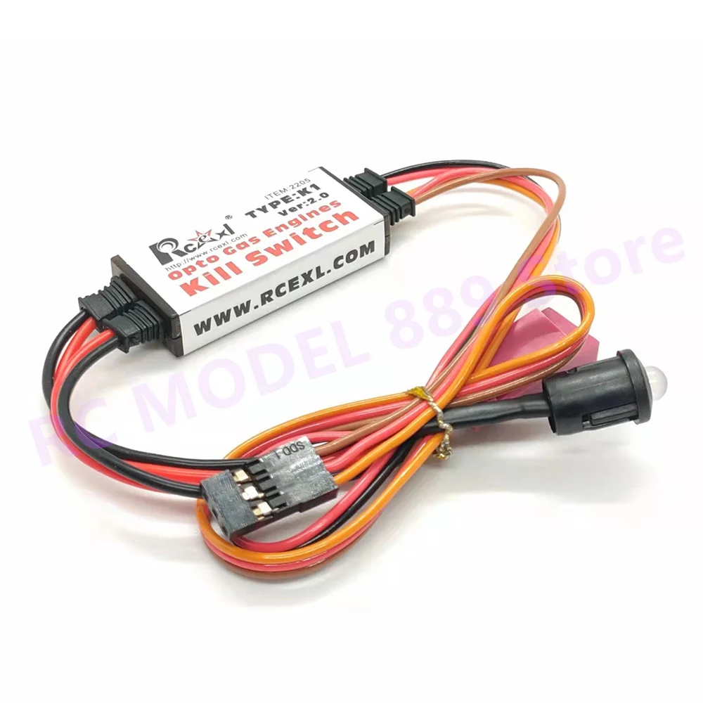 Interrupteur D’arrêt D’allumage à Gaz Pour Modélisme RC – Coupe-circuit Optique à Distance – Pour Moteurs DLA, DLE, DA – Sécurité Vol - 7